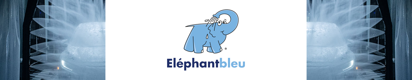 Hypromat éléphant bleu